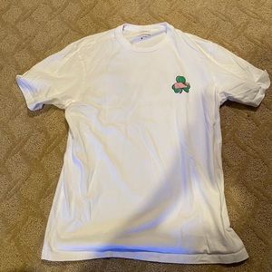 VV white short sleeve st. Patrick’s day shirt
